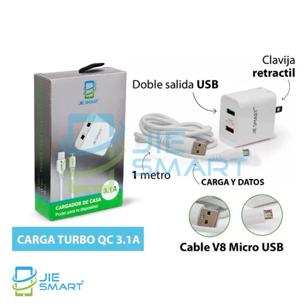 Cargador Carga Rápida 2.1A Modelo JIE-T001 - Image 3