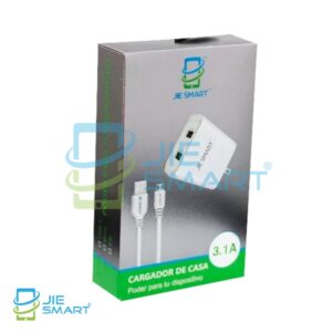 Cargador Carga Rápida 2.1A Modelo JIE-T001